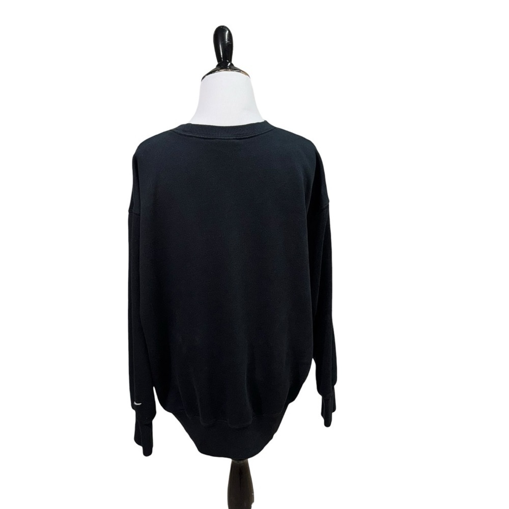 Nike Men's S Small Crewneck Sweater Long Sleeve Fleece Lined Embroidered Logo - Picture 4 of 5